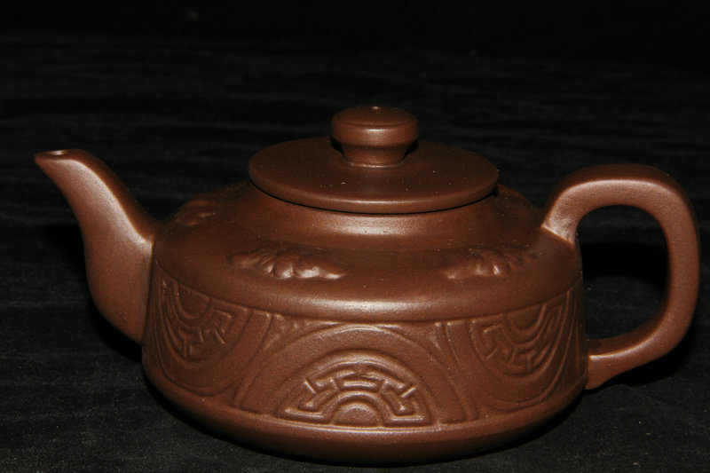 販売大セール 稀少珍品 貴重 宜興紫砂紅泥手彫 茶壺 酒壺 急須 茶道具