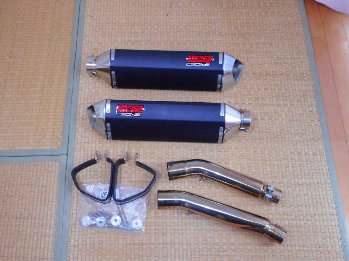 GSX1300R ハヤブサ　08～　GX72 CK111用　バンス＆ハインツ CSONE スリップオンサイレンサー 中古美品