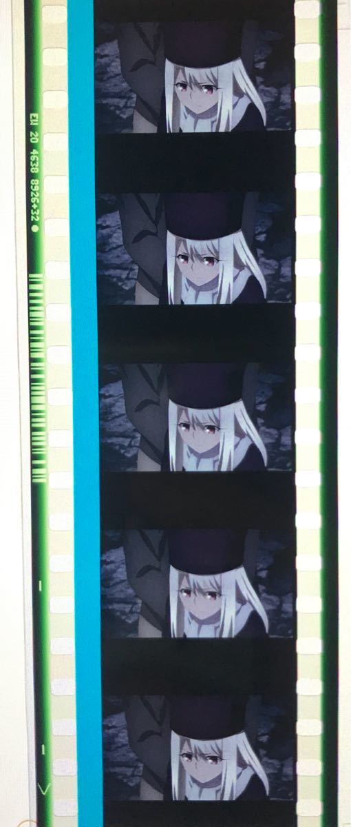 劇場版fate/stay night [hf] II lost butterfly 来場者特典 35mmフィルム イリヤ アップ