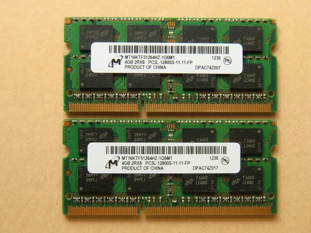 中古】「非常に良い」Micron 4?GB SODIMMノートパソコンメモリ