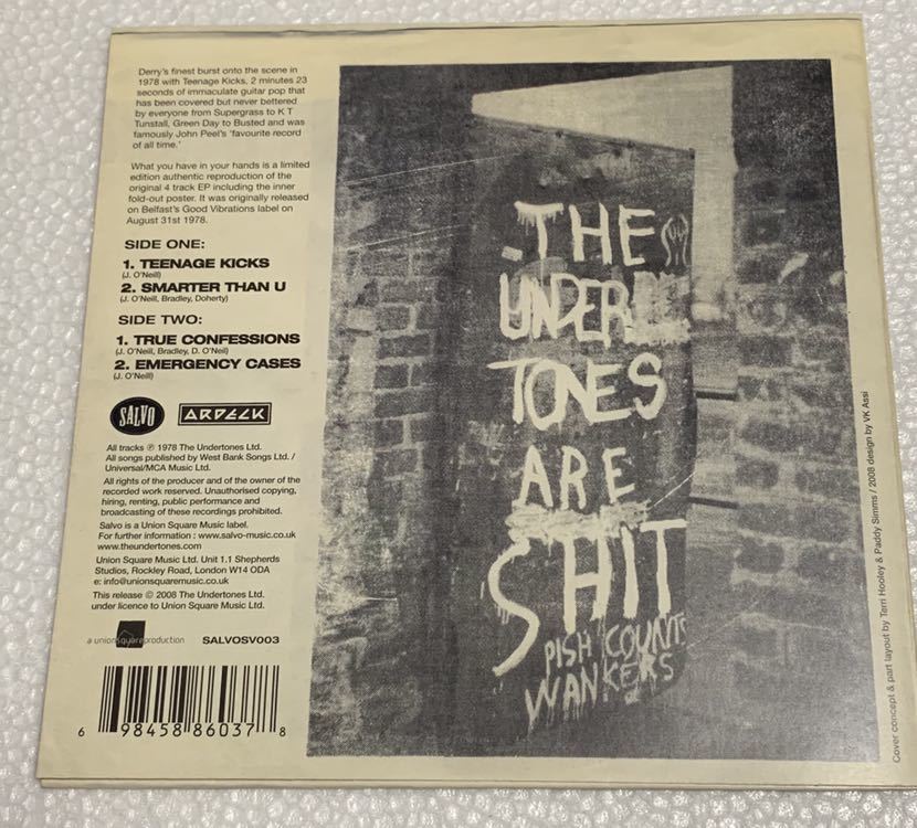 7 the undertones teenage kicks The Undertones - 【公式通販】