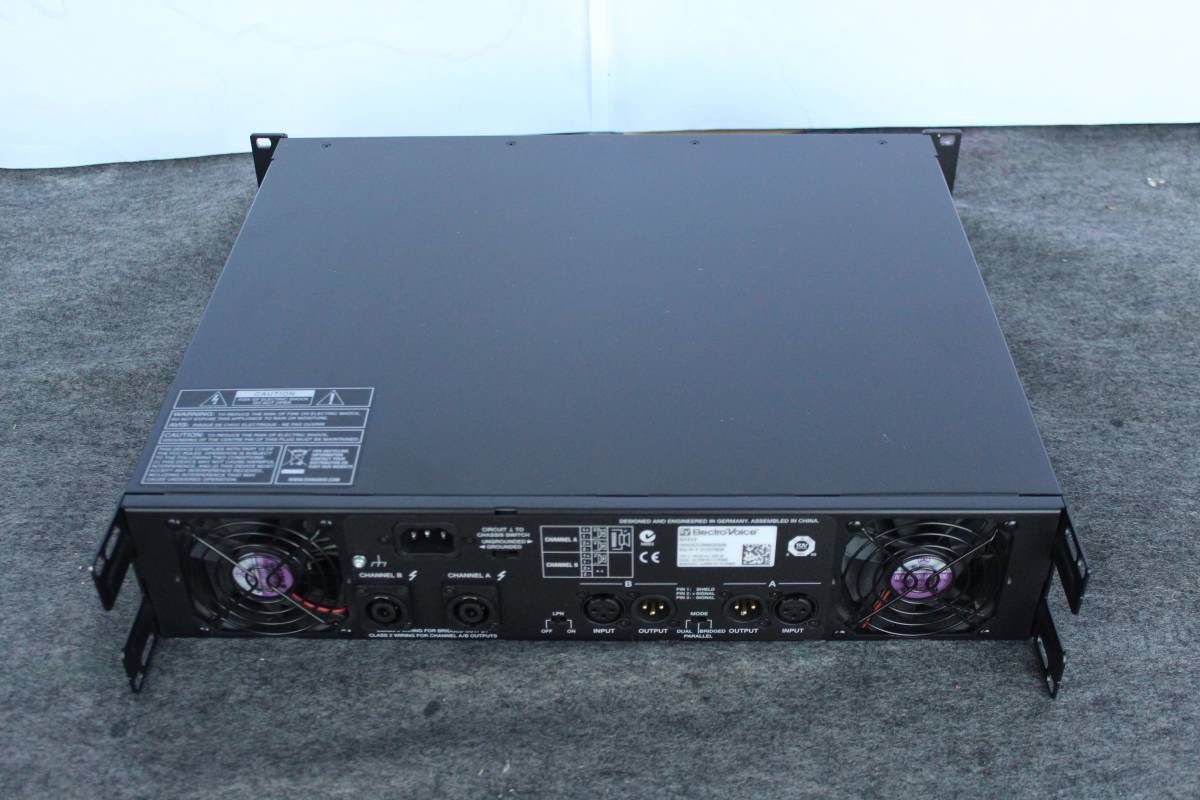 Electro-Voice エレクトロボイス Q1212 PA パワーアンプ 現状品 Q1212