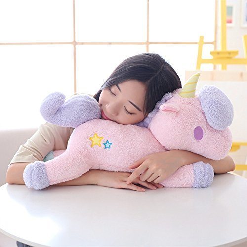 [viviwo]ぬいぐるみ ユニコーン 抱き枕 かわいい人形 55cm 縫いぐるみ 癒し 動物 おもちゃ ギフト 贈り物 キッズ_4