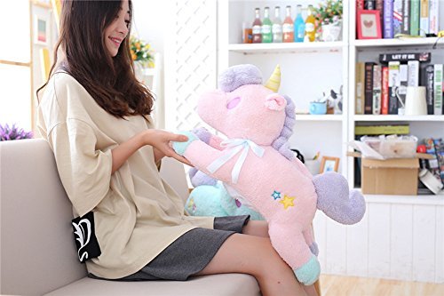 [viviwo]ぬいぐるみ ユニコーン 抱き枕 かわいい人形 55cm 縫いぐるみ 癒し 動物 おもちゃ ギフト 贈り物 キッズ_5