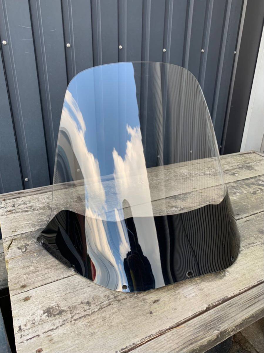 ハーレー　純正　クリアウインドシールド　FXR FXRT ハーレー ウィンドシールド Harley-Davidson Shields ベント無
