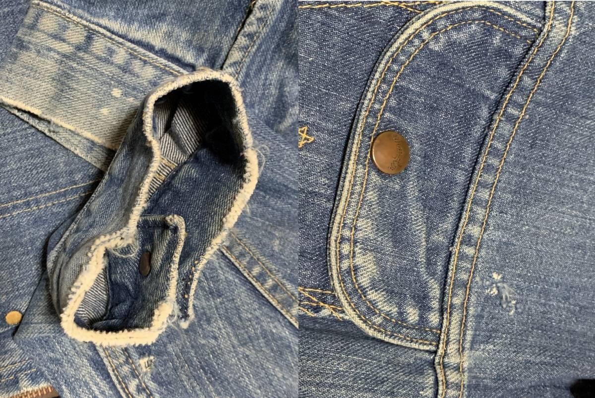 ラングラー 60s Wrangler 60年代 ヴィンテージ Jacket 11MJZ 縦ベル 