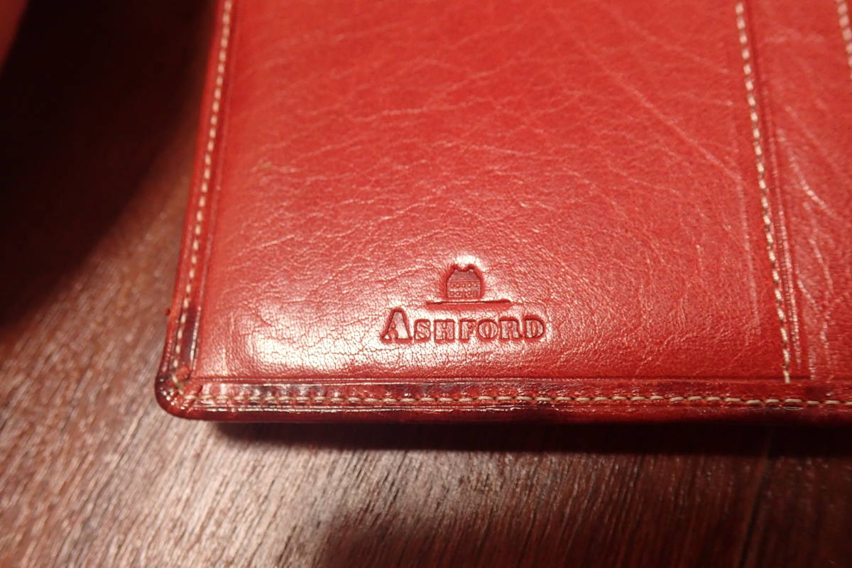 ASHFORD アシュフォード システム手帳　ローファー　バイブルサイズ_6