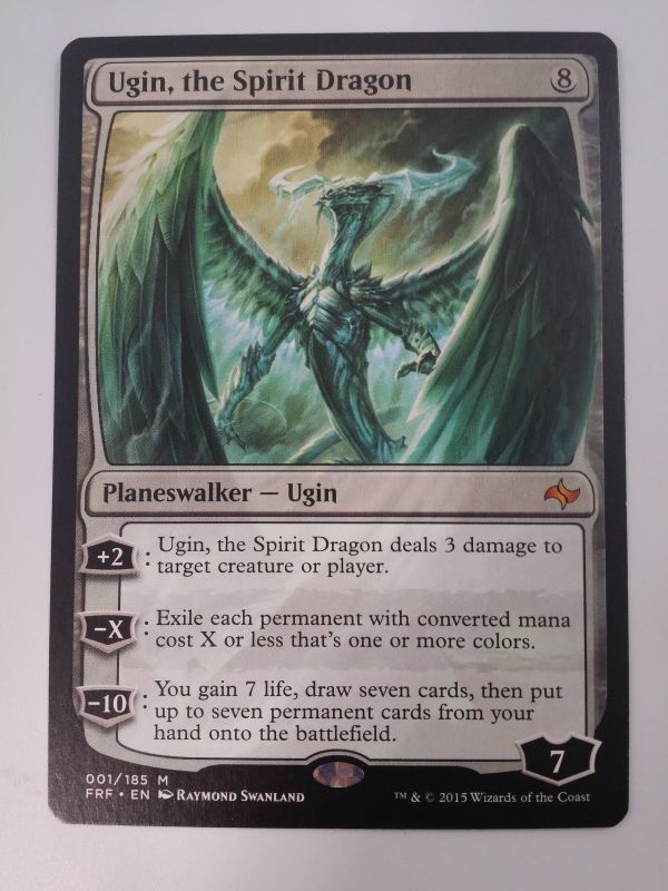 MTG 精霊龍、ウギン / Ugin， the Spirit Dragon (D) 英語 運命再編