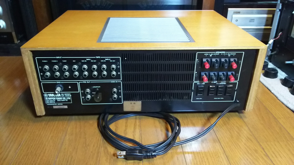 Integrated Amplifier YAMAHA Yamaha 「yamaha ca-1000Ⅲの人気