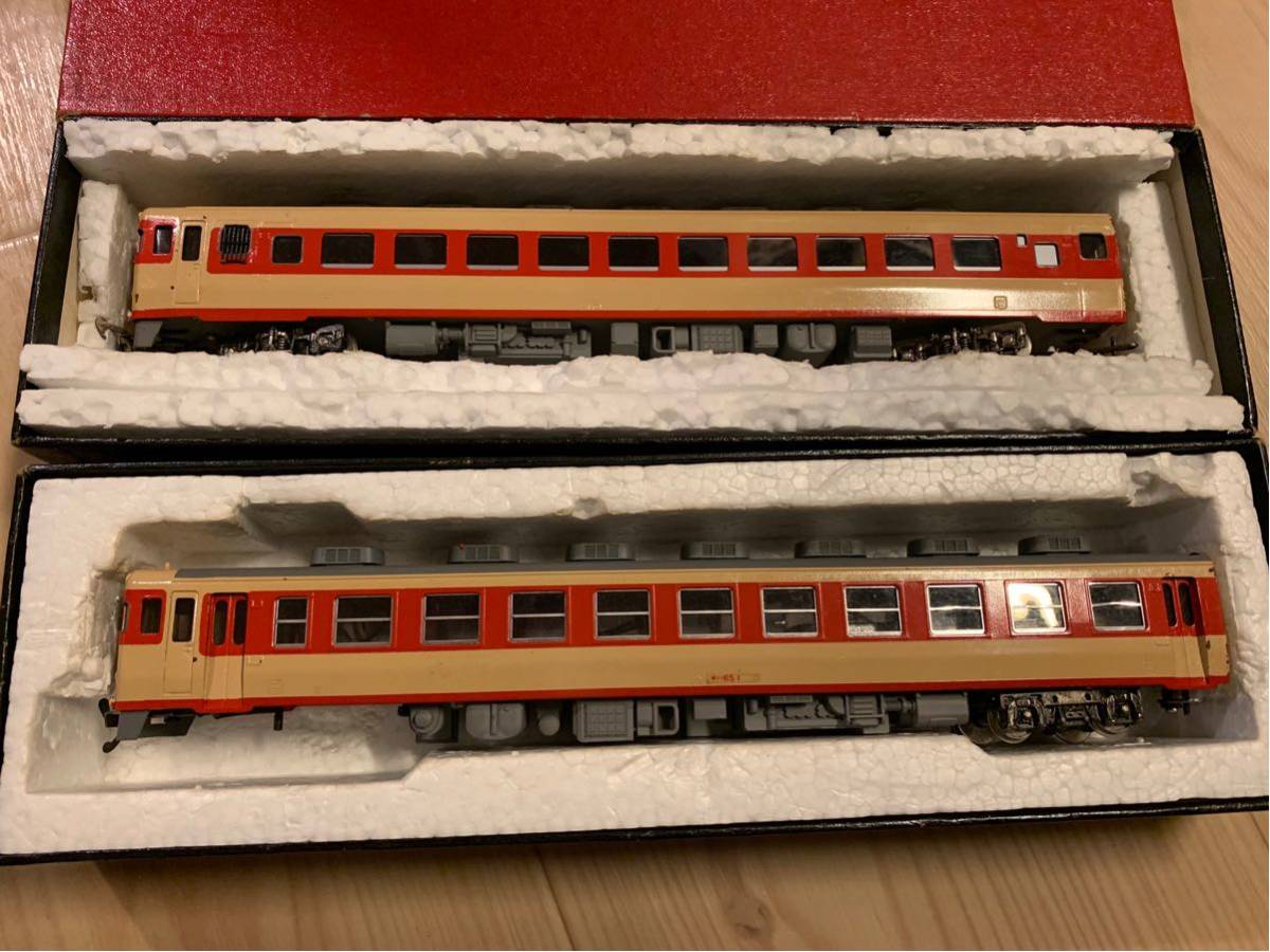 51【ENDO エンドウ キハ65完成（モーター付）キロ28完成 計2両 HO