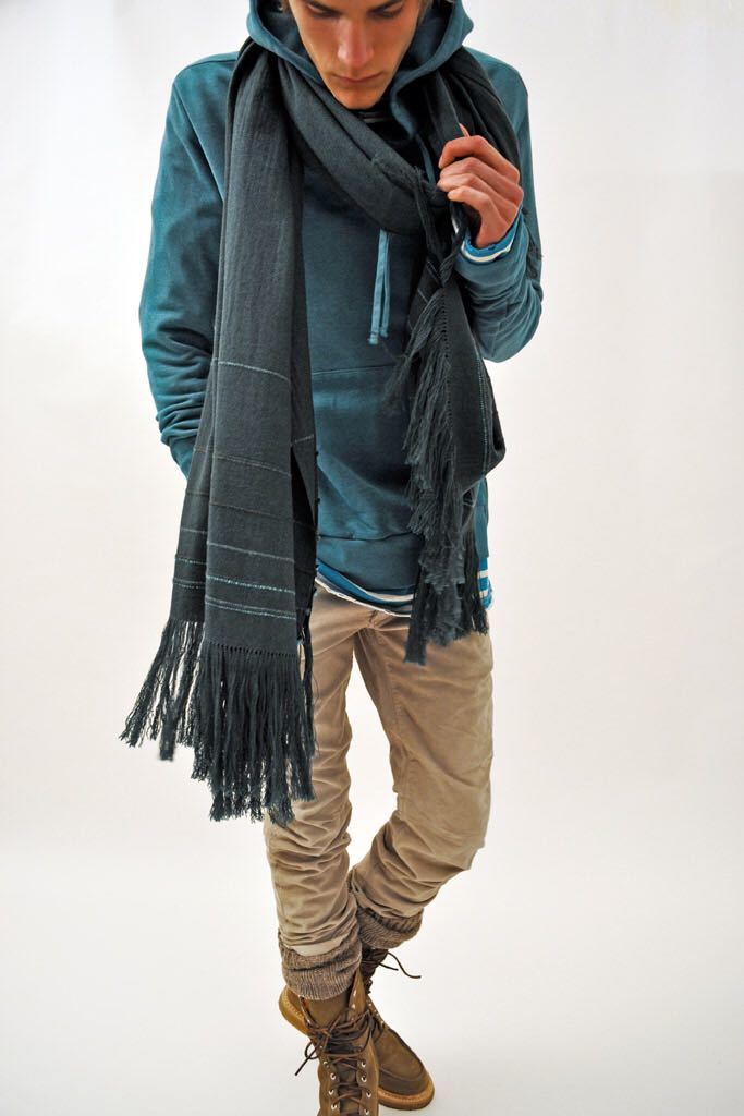BALMAIN HOMME 11AW サイドジップパーカー XS 11AW BALMAIN homme サイドジップ パーカー ターコイズ サイズXS 美品