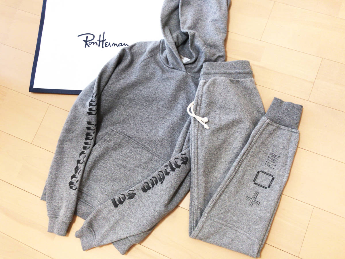 ロンハーマン JOHN ELLIOTT グレー ジョンエリスウェット⁄霜降りグレー 