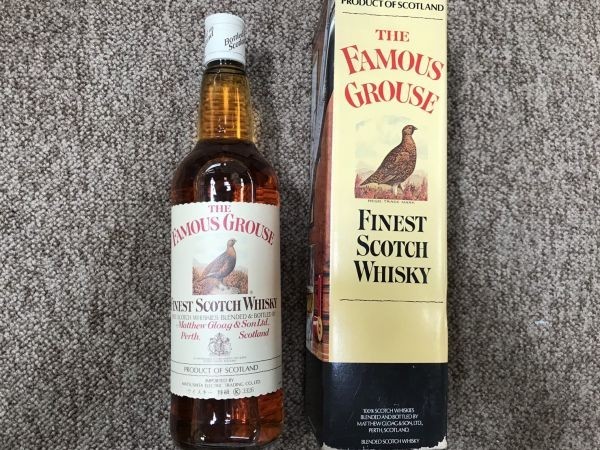 Y6 スコッチ ウイスキー THE FAMOUS GROUSE フェイマスグラウス 750ml