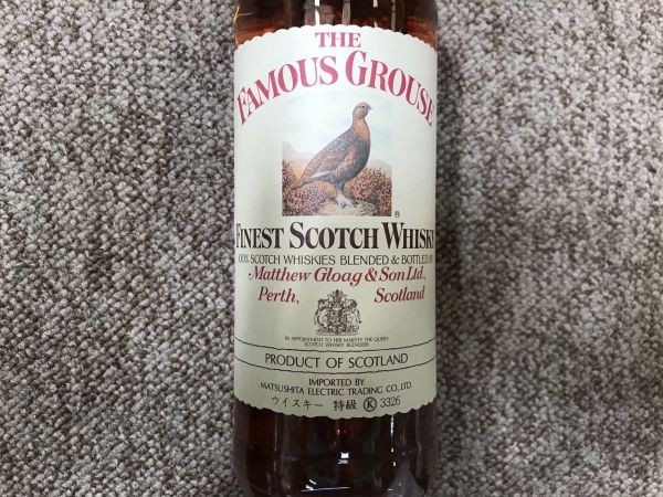 Y6 スコッチ ウイスキー THE FAMOUS GROUSE フェイマスグラウス 750ml