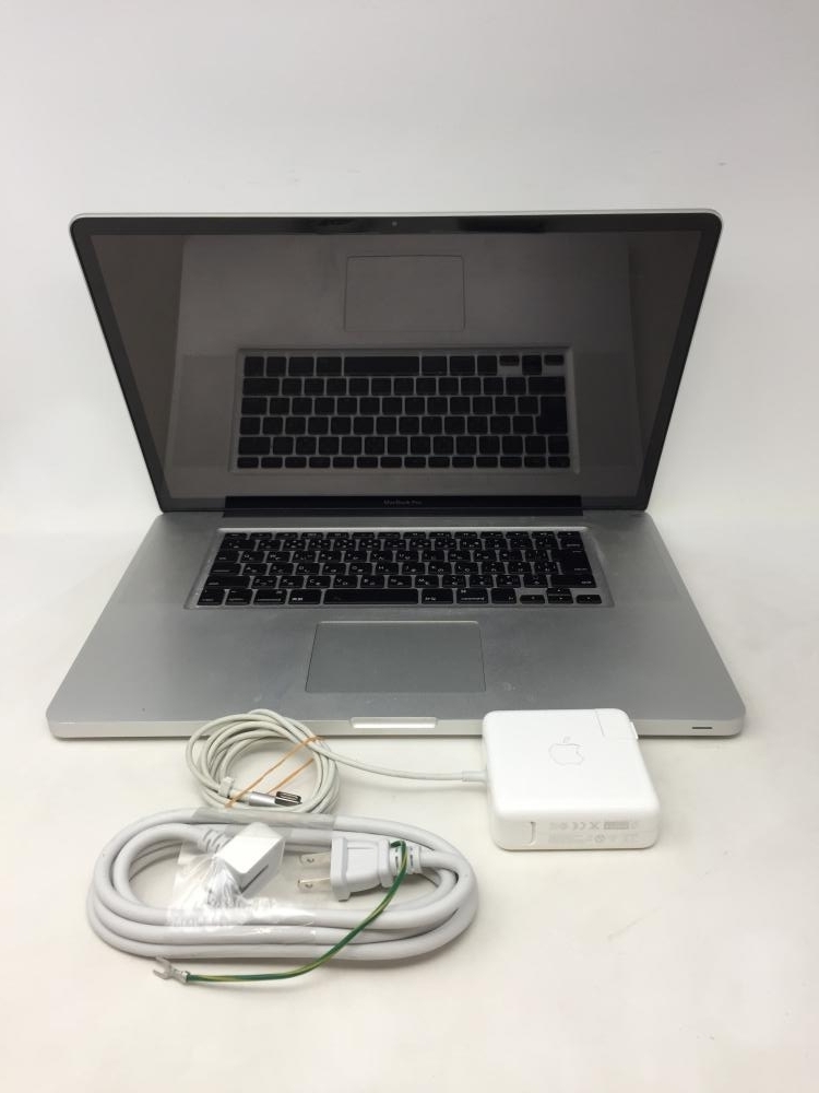 M612【ジャンク品】 MacBook Pro Mid 2010 17インチ HDD 500GB /100