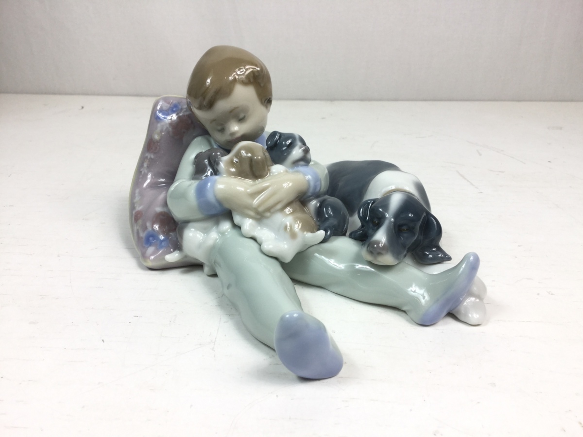 リヤドロ LLADRO スペイン「みんな、おねんね」 リヤドロ 0 みんなおねんね LLADRO DREAMS SWEET 絶版リヤドロ 少年