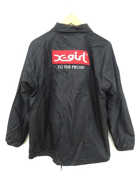 エックスガール x-girl BOX LOGO COACH JACKET コーチジャケット 