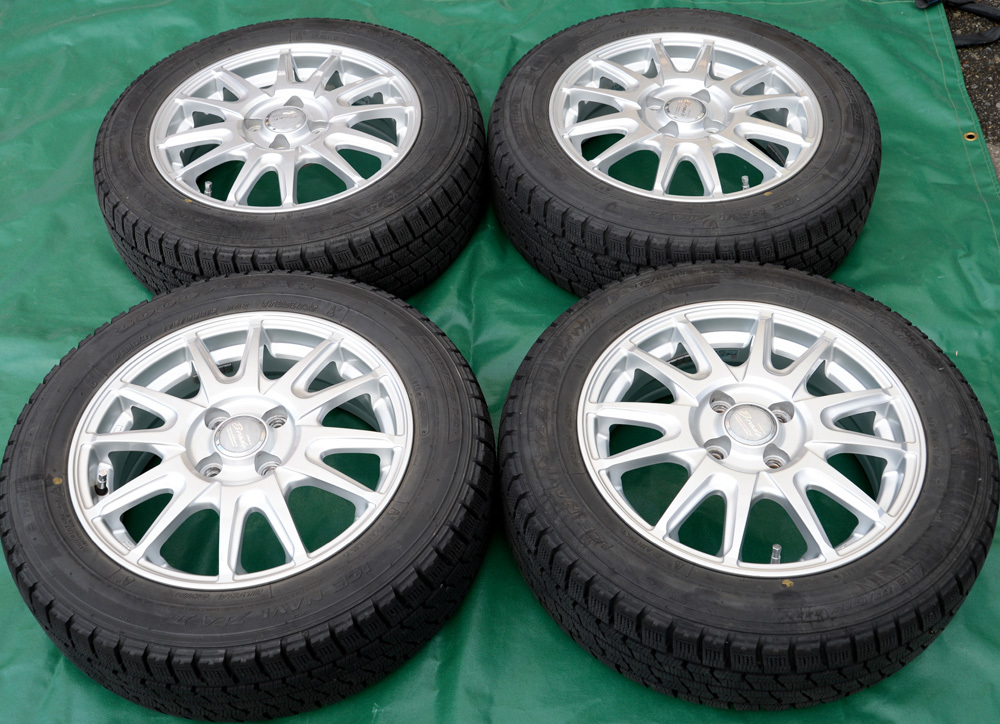 完売)(中古タイヤ) 2023年製 ☆165⁄55R14 72V GOODYEAR EAGLE 極上品