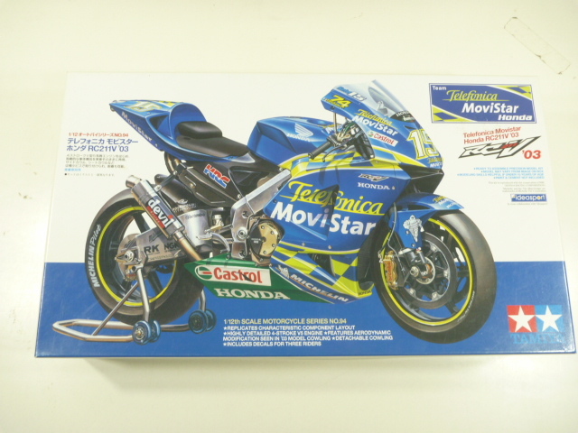 1/12 タミヤ ホンダ RC211V'03 テレフォニカモビスター 1円〜 【公式通販】