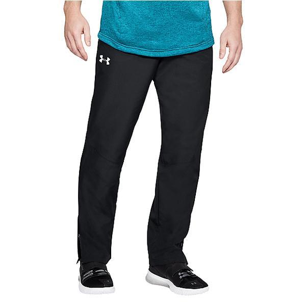 新品 アンダーアーマー ウーブン パンツ 撥水 ＭＬ 黒 ブラック 1320122 ルーズ UNDER ARMOUR ヒートギア 即決