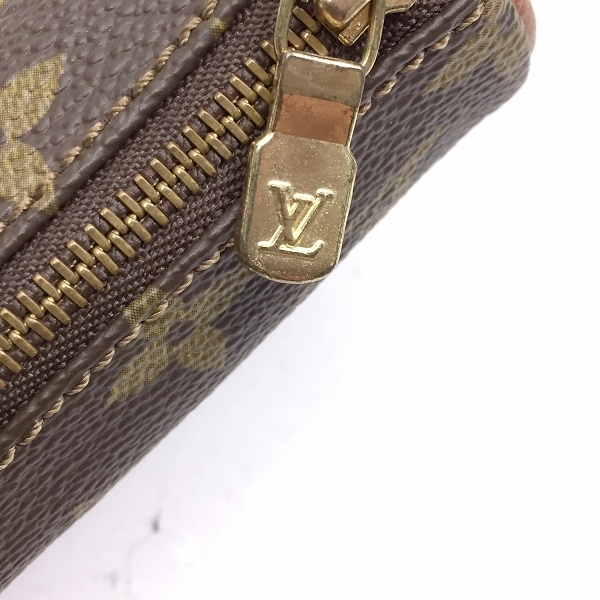 LOUIS モノグラム VUITTON ゴルフボールポーチ ルイヴィトン (ルイ