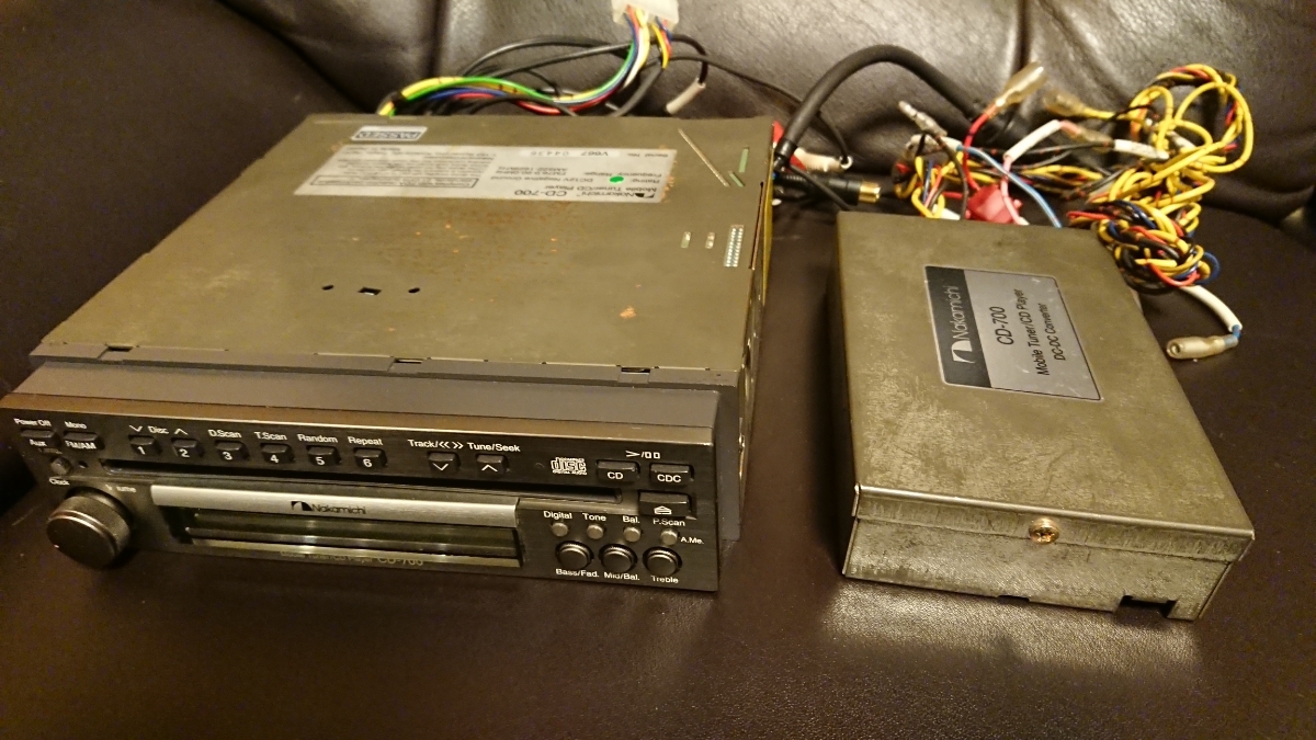 Nakamichi CD-700 ナカミチ set CD - CD700 カーオーディオ Vintage 