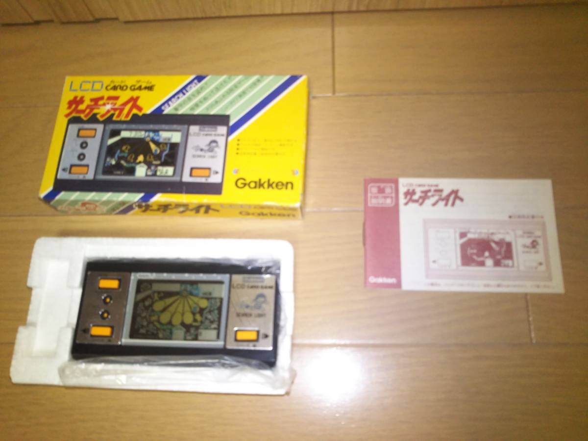 中古品LSIゲーム 学研サーチライト 学研 Yahoo!オークション -「サーチ