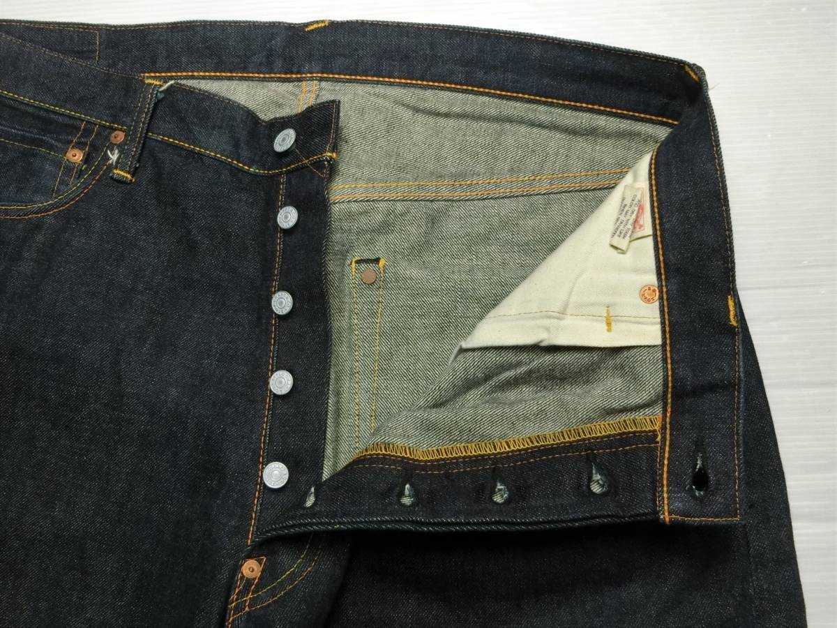 濃紺 EVISU エヴィス 2001？ 戒 カモメ デニム W38/B137 激レア EVISU 