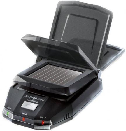 CELLSTAR 可変式ソーラーパネル 超小型レーダー探知機 ALPHA-D1V