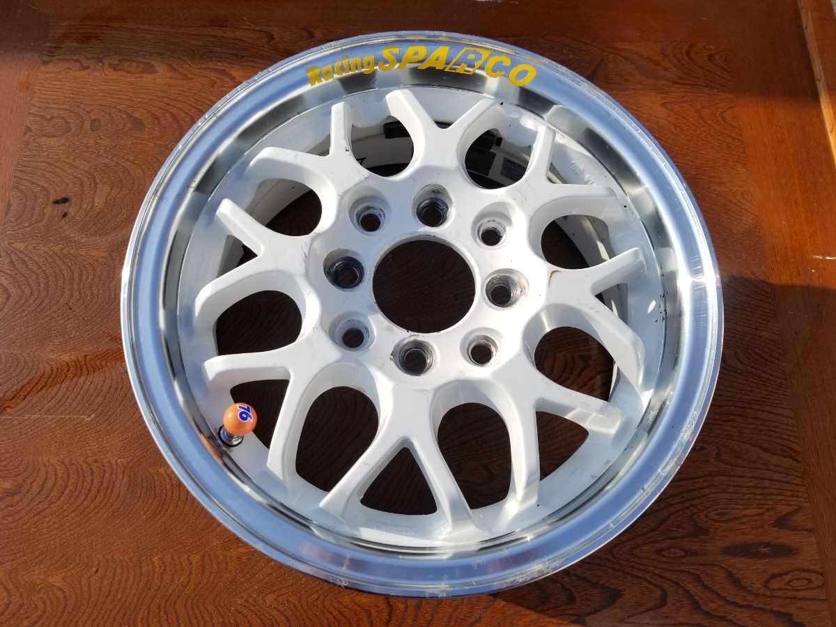 Racing sparco スパルコ 13インチ 5J 4H-100⁄114.3 +47 タイヤ付 4本
