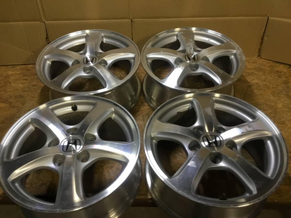 送料無料，爆買い A28 ホイール4本セット HONDA ENKEI 3 15インチ6JJ オフセット+45 PCD 5H114.3 ハブ64mm ナット14mm(社外品)｜売買されたオークション情報、yahooの商品情報をアーカイブ公開 - オークファン 5穴