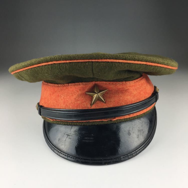 日本 旧 軍 四五式 帽子 日本陸軍・四五式軍帽・複製品59