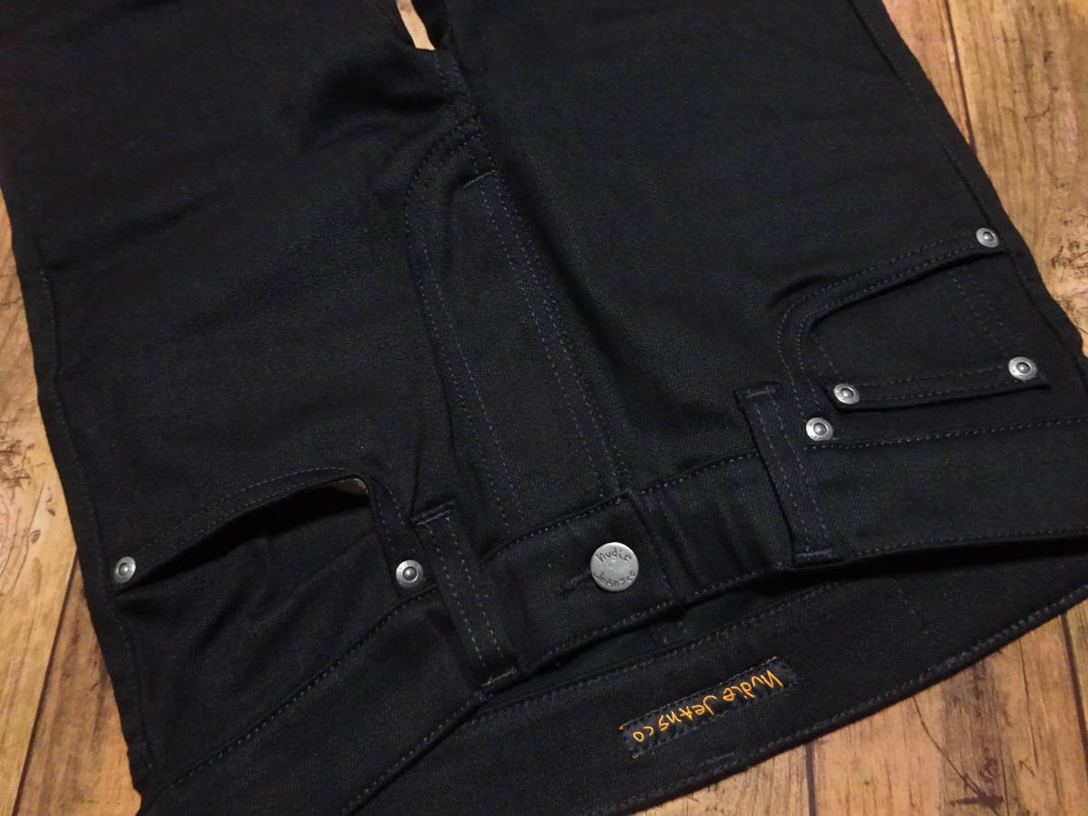 ☆Nudie Jeans(ヌーディージーンズ)Lean Dean / Dry Ever Black 