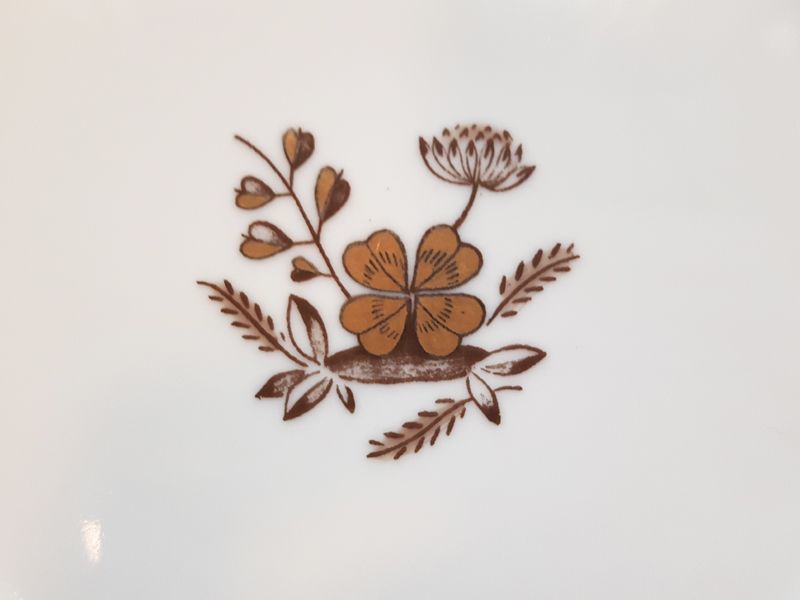 大感謝セール】 壷□染付 中国 花唐草 喜 丸壺 花器 青華 古玩 唐物