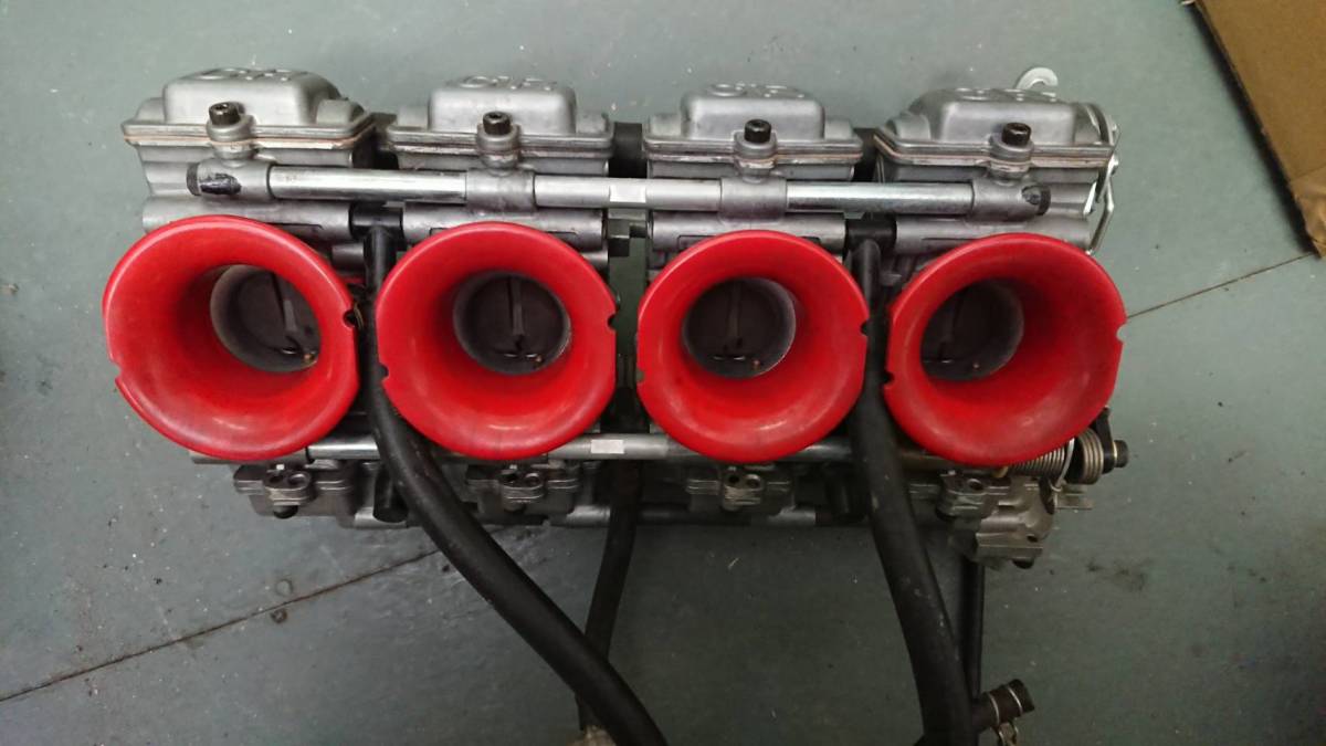 CB400F FCR キャブレター 28パイ 中古 CB400FOUR 検) 当時 CBX400F 