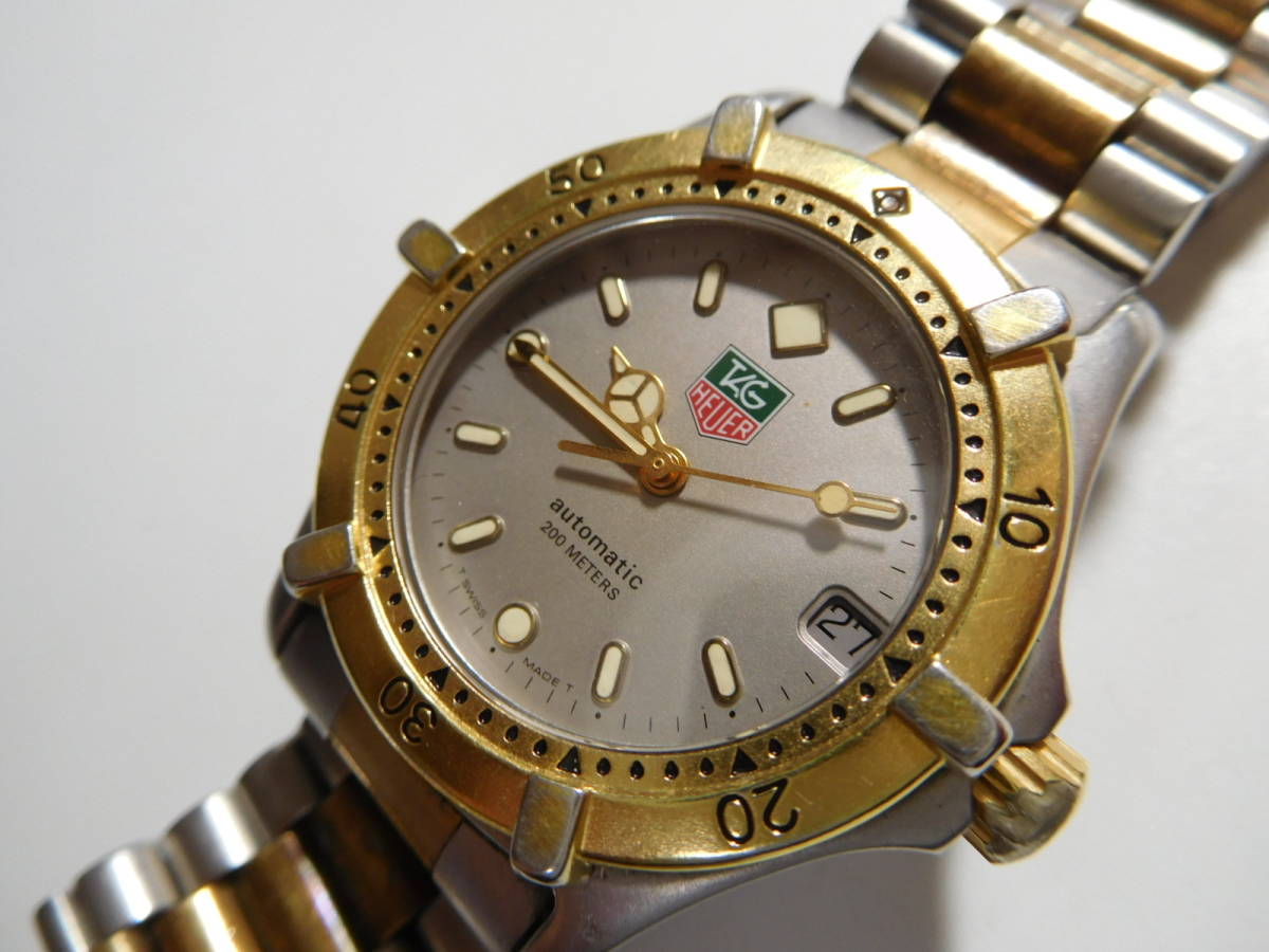 1円～【動作品】TAG HEUER タグホイヤー プロフェッショナル 200