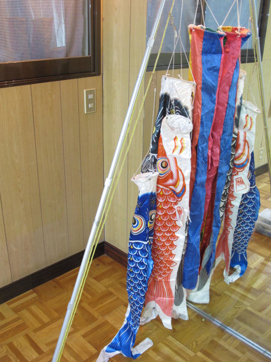 東レシルック 優輝 鯉のぼり S-12 1.2m こいのぼりセット ☆ポール付き