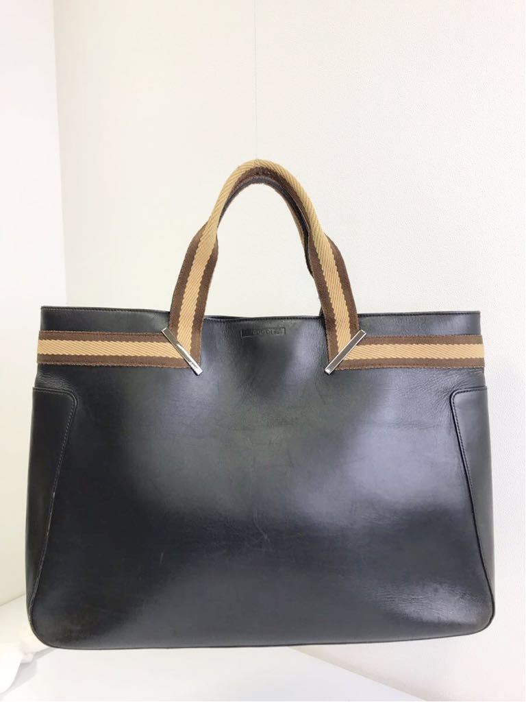 希少中古□GUCCI グッチシマ GGキャンバス×レザー トートバッグ グッチ