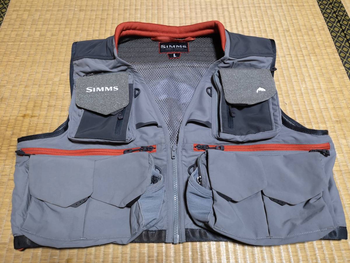 SIMMS シムス ガイドベスト 釣り | G3 Monochrome Gear Fishing SIMMS 