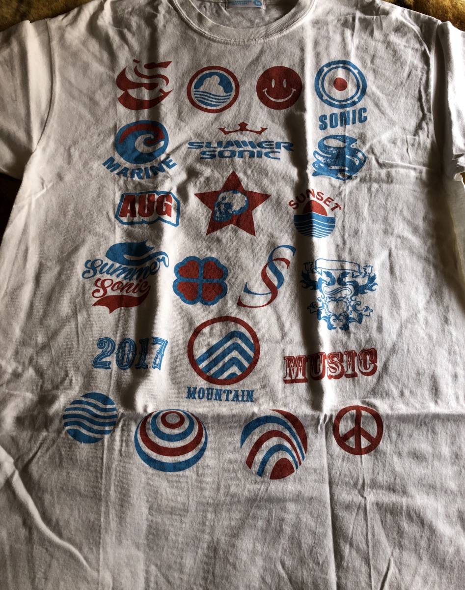 Summer Sonic サマーソニック オフィシャルtシャツ Mサイズ Tシャツ 売買されたオークション情報 Yahooの商品情報をアーカイブ公開 オークファン Aucfan Com