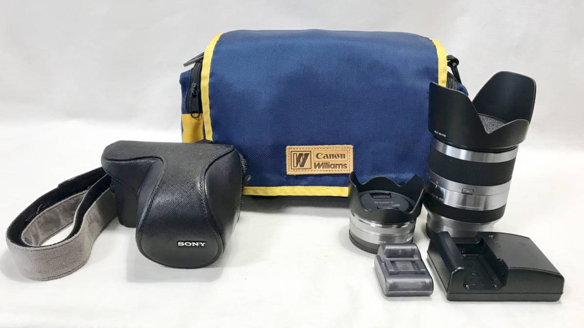 定番人気，正規品 ソニー SONY デジタル一眼&alpha; NEX-5A カメラ本体＆レンズ３点セット(ソニー)｜売買されたオークション情報、yahooの商品情報をアーカイブ公開 - オークファン ソニー