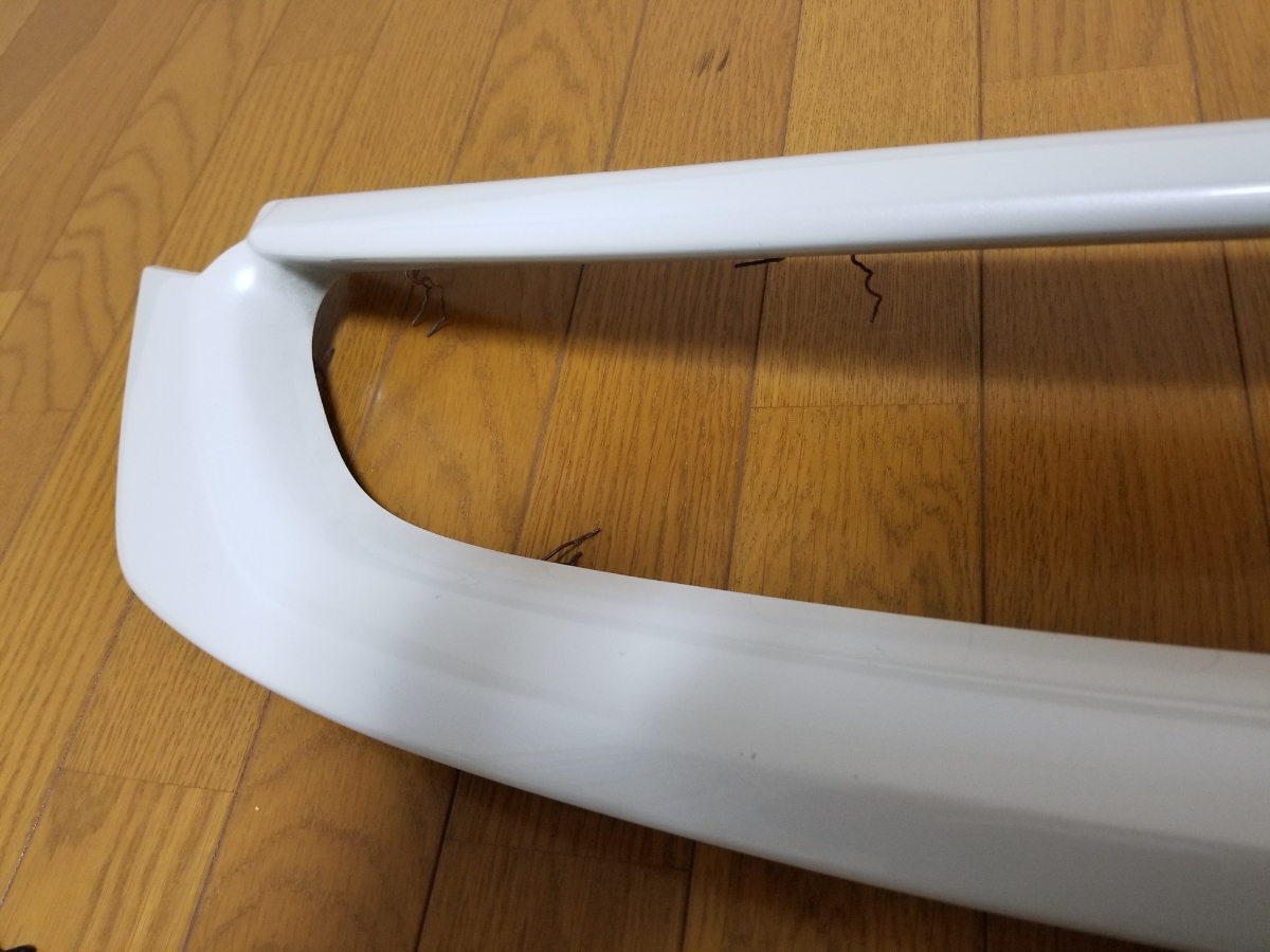 ■monster-SPORT モンスタースポーツ　フロント　グリル　スイフト　ZC72 ZD72 後期　3型～　白　塗装済　中古品　即決■_3