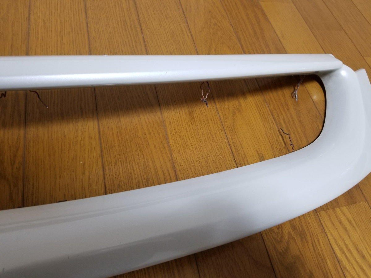 ■monster-SPORT モンスタースポーツ　フロント　グリル　スイフト　ZC72 ZD72 後期　3型～　白　塗装済　中古品　即決■_4