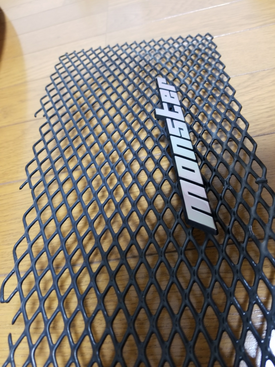 ■monster-SPORT モンスタースポーツ　フロント　グリル　スイフト　ZC72 ZD72 後期　3型～　白　塗装済　中古品　即決■_5