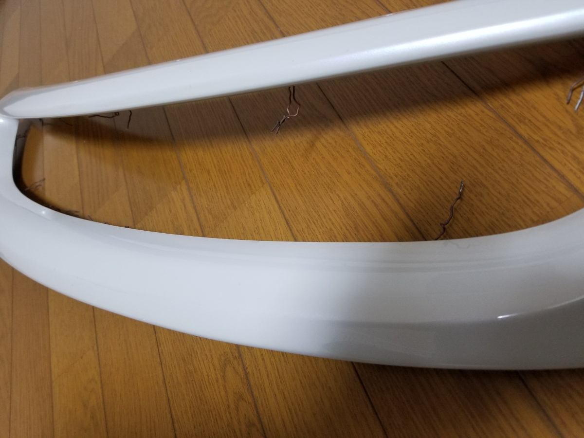 ■monster-SPORT モンスタースポーツ　フロント　グリル　スイフト　ZC72 ZD72 後期　3型～　白　塗装済　中古品　即決■_7