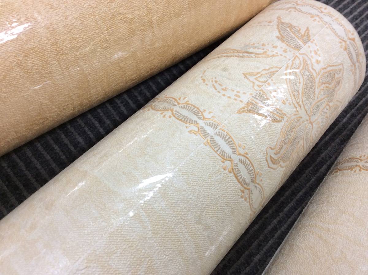 8154 壁紙 へーパークロス C D 2色 7本 まとめ オレンジベージュ オフホワイト エレガント リフォーム Diy 海外ブランド 壁紙 クロス 売買されたオークション情報 Yahooの商品情報をアーカイブ公開 オークファン Aucfan Com