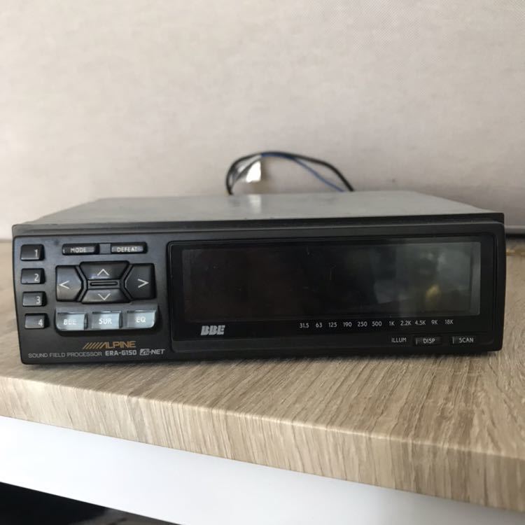 alpine ERA-G150 DSP イコライザー チャーチ アルパインALPINE