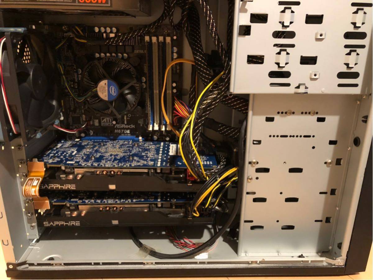 ゲーミングPC]Core i7 メモリ8G SSD240GB HDD1TB GPU R9 280CF Win10 