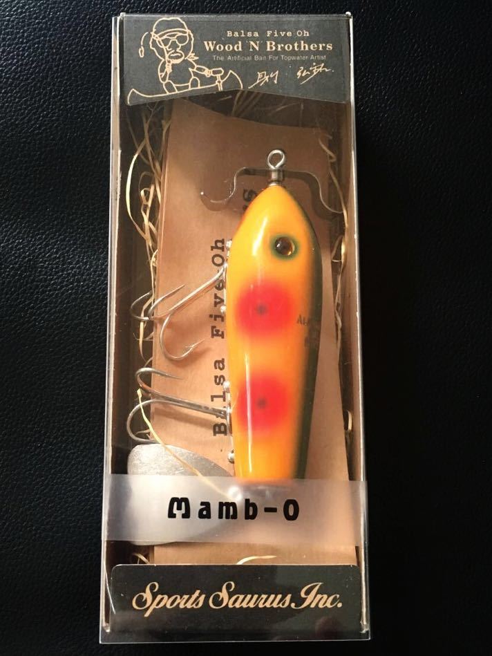 ザウルス バルサ50 Wood N Brothers Mamb-o マンボー No.02 ザウルス