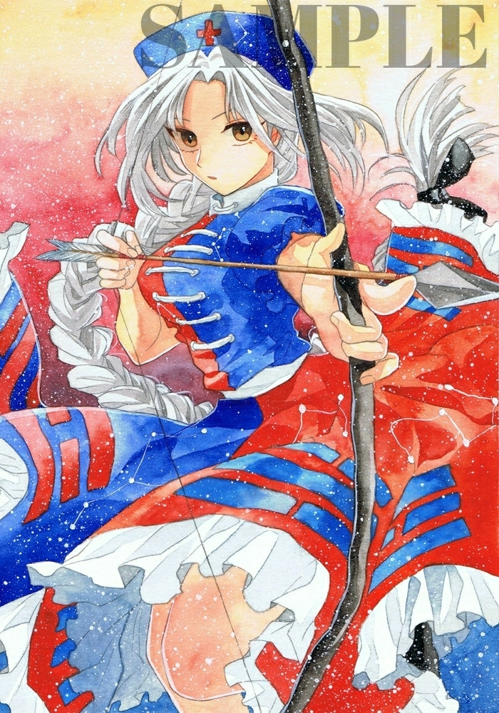 B5 東方project 手描きイラスト 同人 直筆 原画 上質紙250 鈴仙